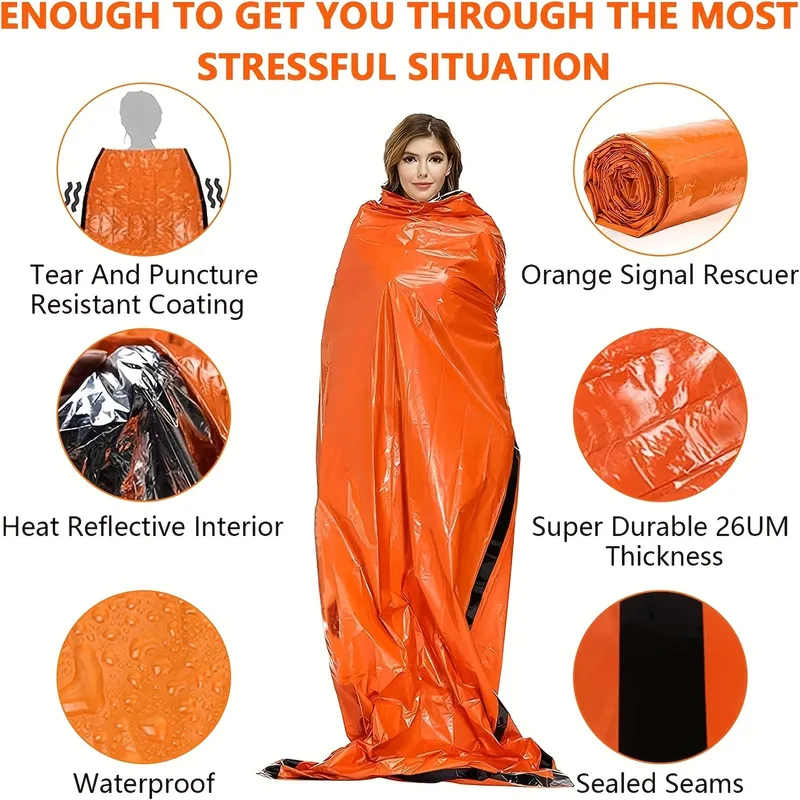 Portable Waterproof Emergency  - مراجعة Emergency Mylar Tent وسعره
