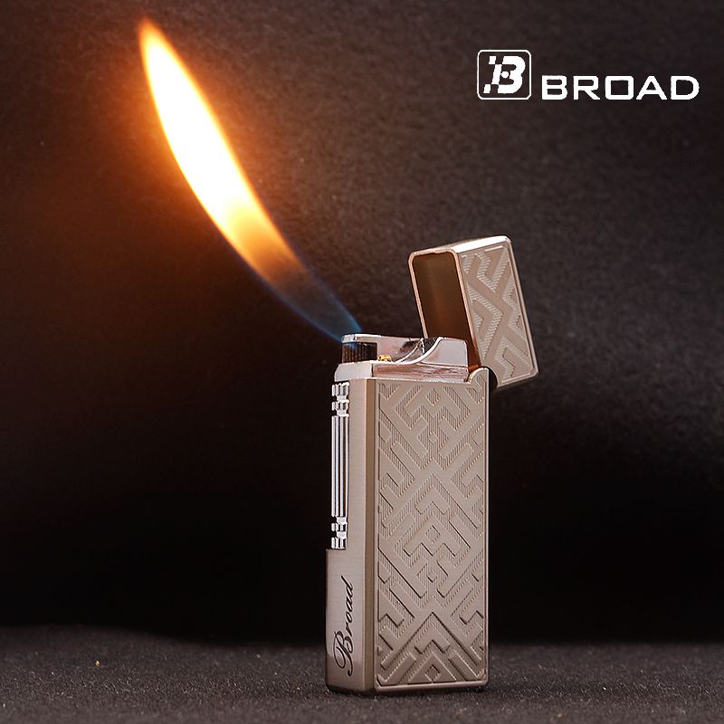 BROAD Flint Gas Lighter Butane - مراجعة Fire Starting Kit وسعره