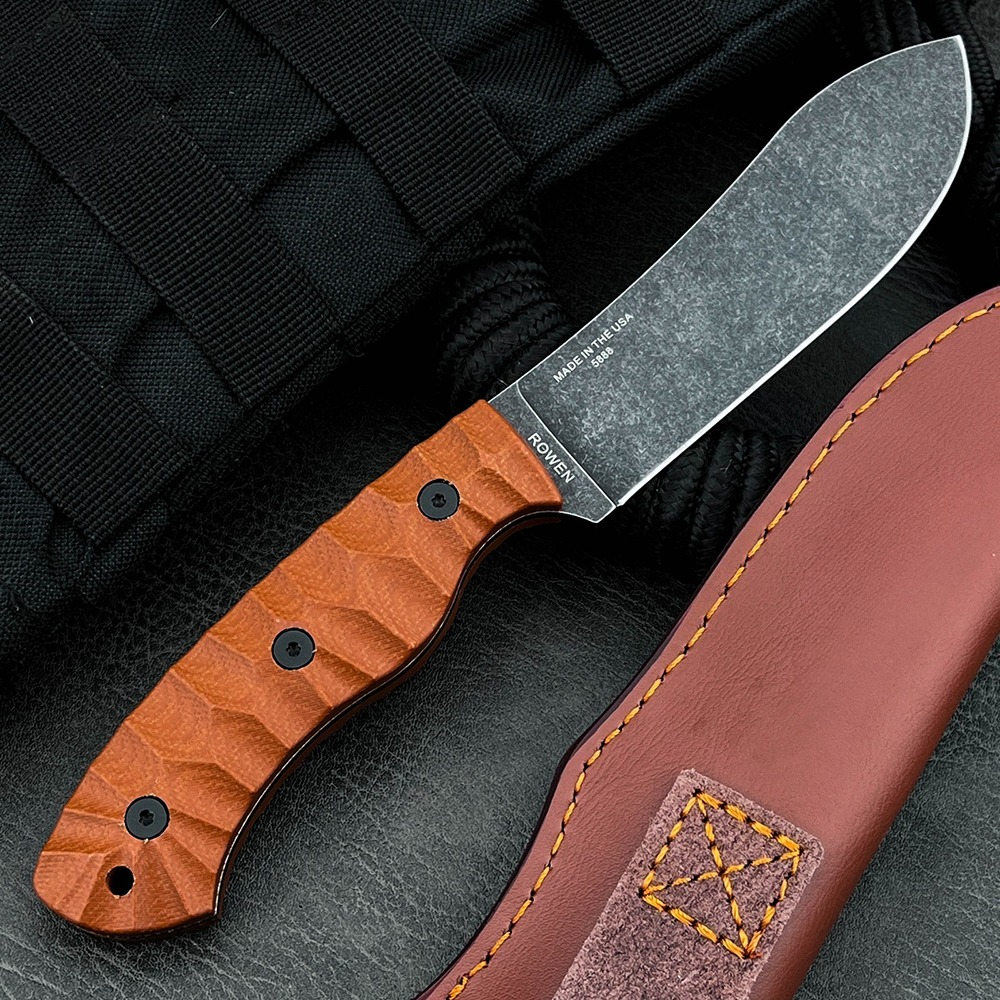 Portable Wilderness Fixed Blad - مراجعة Bushcraft Knife Fixed وسعره