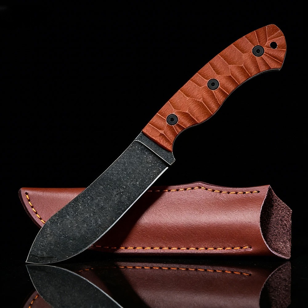 Portable Wilderness Fixed Blad - مراجعة Bushcraft Knife Fixed وسعره