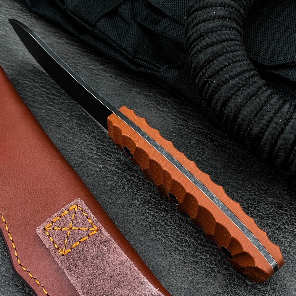 Portable Wilderness Fixed Blad - مراجعة Bushcraft Knife Fixed وسعره