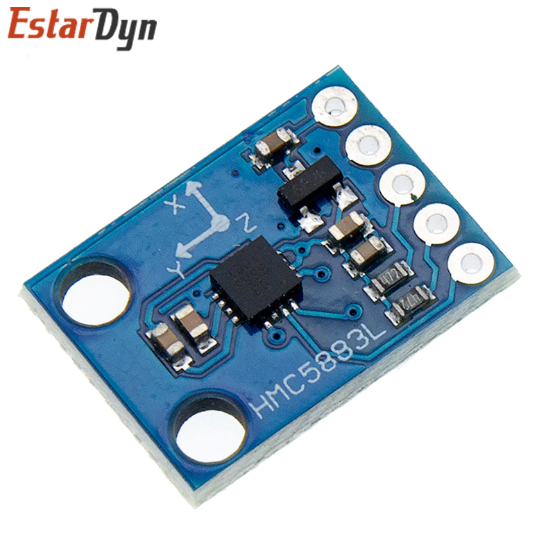 GY-273 3V-5V HMC5883L Triple A - مراجعة Compass Lensatic وسعره