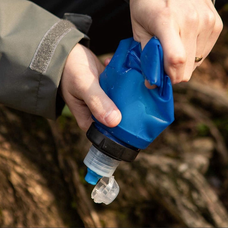 500Ml Water Filter Bottle Wate - مراجعة Water Purification Straw وسعره