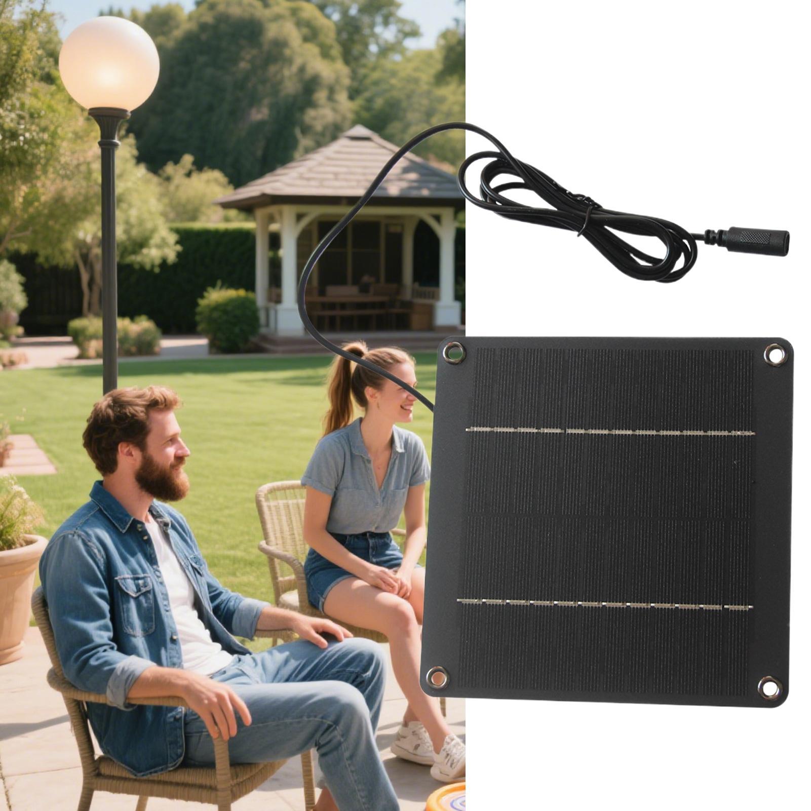 Portable Solar Panel 40W 12V M - مراجعة Solar Emergency Charger وسعره